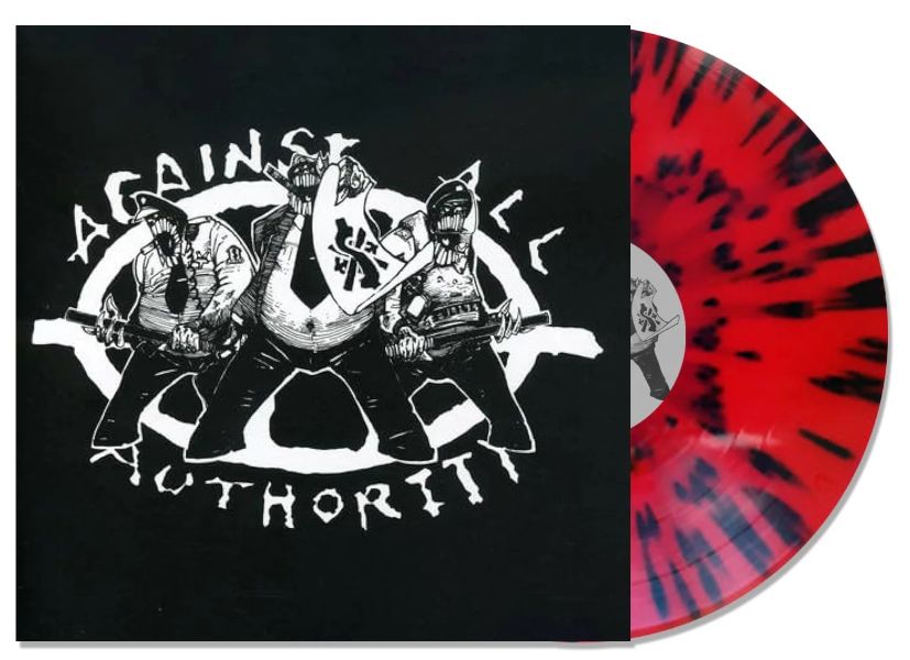 AGAINST ALL AUTHORITY "24 Hour Roadside Resistance" LP Color Wax
